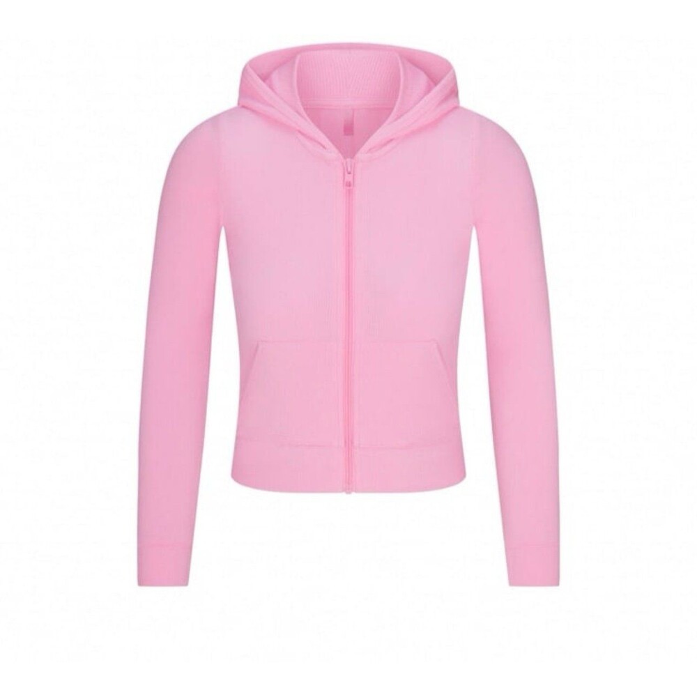 SKIMS Bubblegum Soft Lounge Zip Up Hoodie